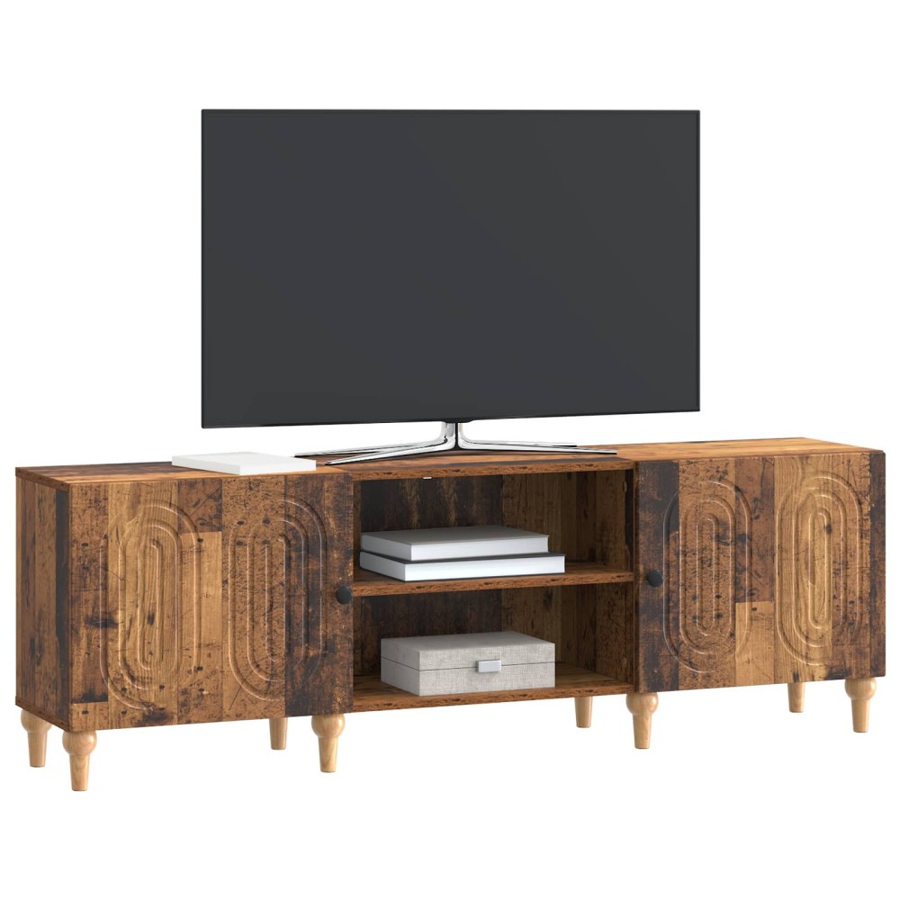 vidaXL Ντουλάπι TV Παλαιωμένο ξύλο 150 x 31 x 50 εκ.