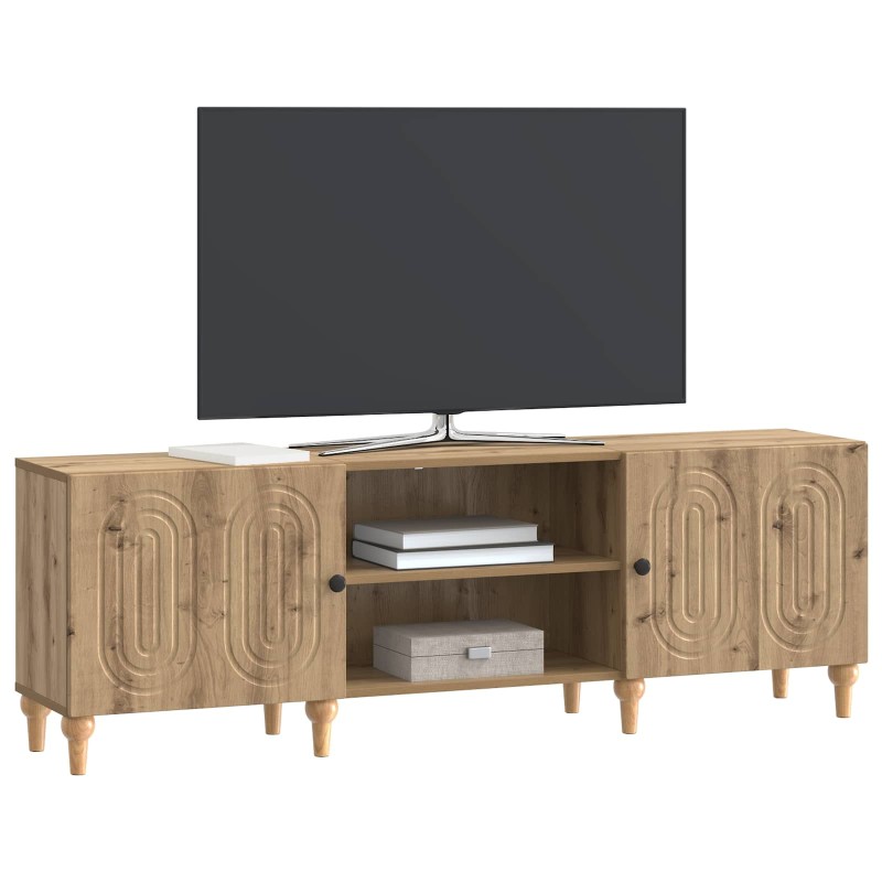 vidaXL Ντουλάπι TV 150 x 31 x 50 εκ. Artisan Δρυς Επεξεργασμένο Ξύλο