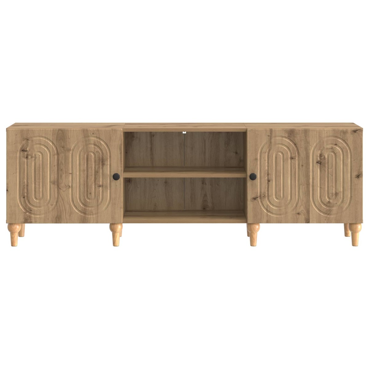vidaXL Ντουλάπι TV 150 x 31 x 50 εκ. Artisan Δρυς Επεξεργασμένο Ξύλο
