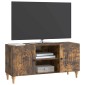 vidaXL Ντουλάπι TV Καπνισμένο Ξύλο Δρυός 102 x 34,5 x 50 εκ.