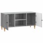 vidaXL Ντουλάπι TV Γκρι Sonoma 102 x 34,5 x 50 εκ. Επεξεργασμένο Ξύλο