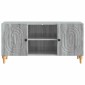 vidaXL Ντουλάπι TV Γκρι Sonoma 102 x 34,5 x 50 εκ. Επεξεργασμένο Ξύλο