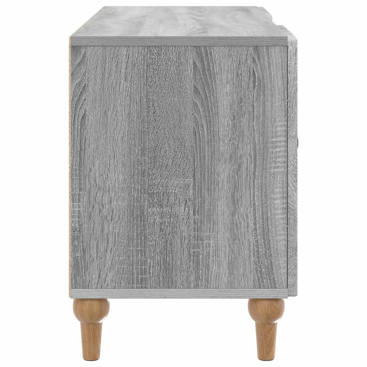 vidaXL Ντουλάπι TV Γκρι Sonoma 102 x 34,5 x 50 εκ. Επεξεργασμένο Ξύλο