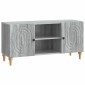 vidaXL Ντουλάπι TV Γκρι Sonoma 102 x 34,5 x 50 εκ. Επεξεργασμένο Ξύλο