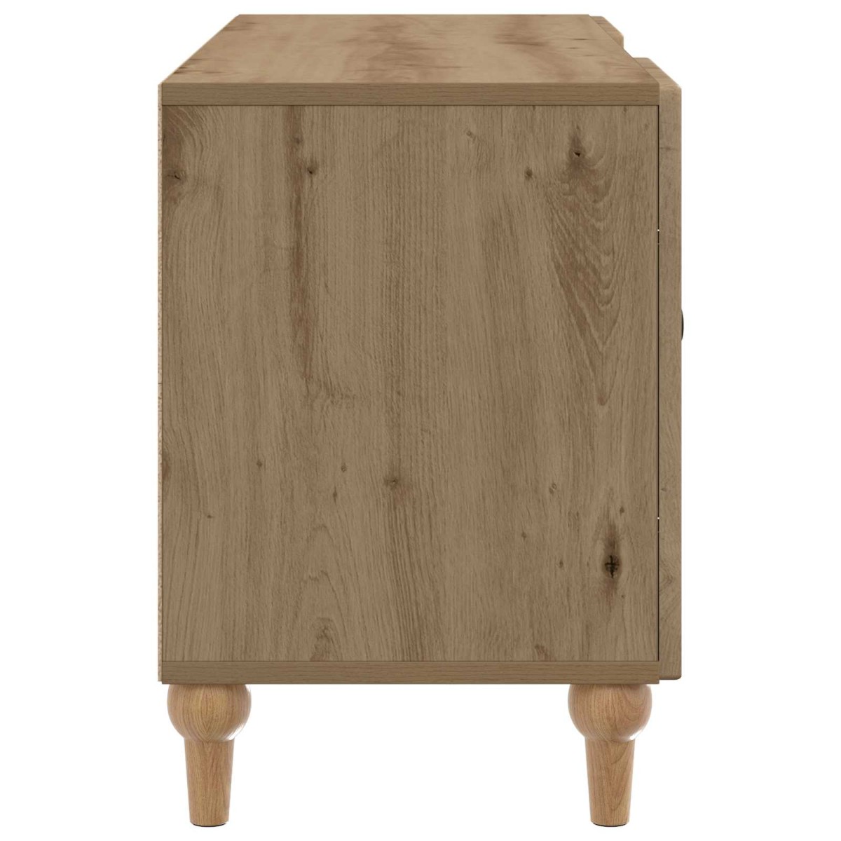 vidaXL Ντουλάπι TV 102 x 34,5 x 50 εκ. Artisan Δρυς Επεξεργασμένο Ξύλο