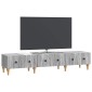 vidaXL Ντουλάπι TV Γκρι Sonoma 147 x 34,5 x 30 εκ Επεξεργασμένο Ξύλο