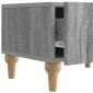 vidaXL Ντουλάπι TV Γκρι Sonoma 147 x 34,5 x 30 εκ Επεξεργασμένο Ξύλο