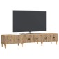 vidaXL Ντουλάπι TV 147 x 34,5 x 30 εκ Artisan Δρυς Επεξεργασμένο Ξύλο