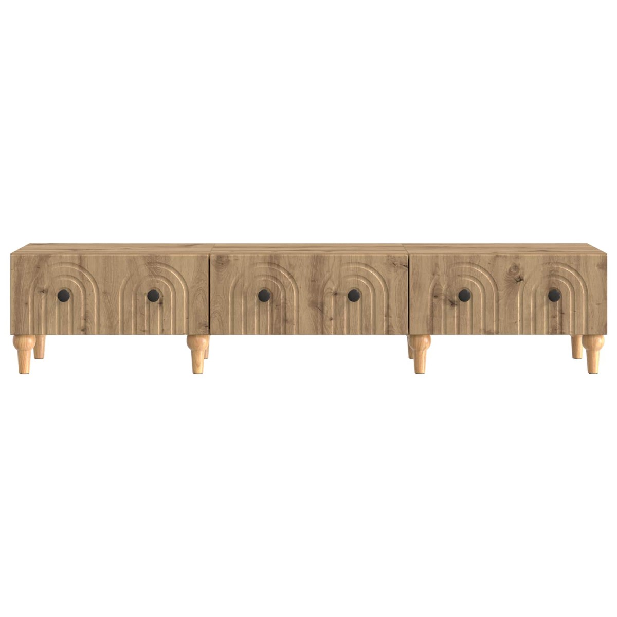 vidaXL Ντουλάπι TV 147 x 34,5 x 30 εκ Artisan Δρυς Επεξεργασμένο Ξύλο