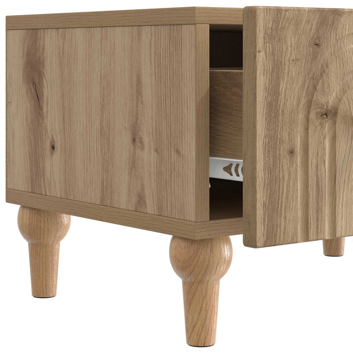 vidaXL Ντουλάπι TV 147 x 34,5 x 30 εκ Artisan Δρυς Επεξεργασμένο Ξύλο