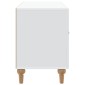 vidaXL Ντουλάπι TV Λευκό 99 x 34,5 x 50 εκ. Επεξεργασμένο Ξύλο