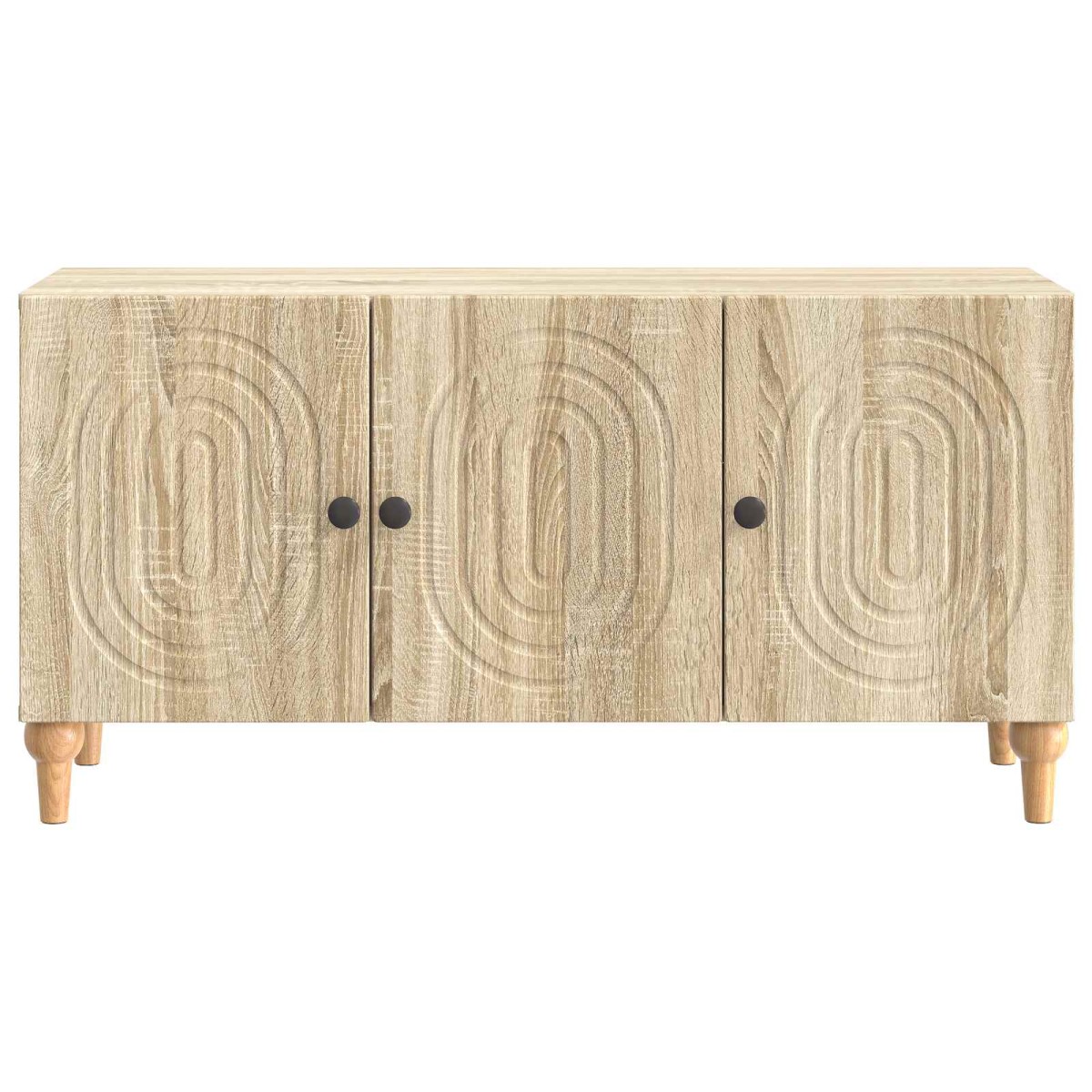 vidaXL Ντουλάπι TV Sonoma Δρυς 99 x 34,5 x 50 εκ. Επεξεργασμένο Ξύλο