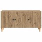 vidaXL Ντουλάπι TV 99 x 34,5 x 50 εκ. Artisan Δρυς Επεξεργασμένο Ξύλο