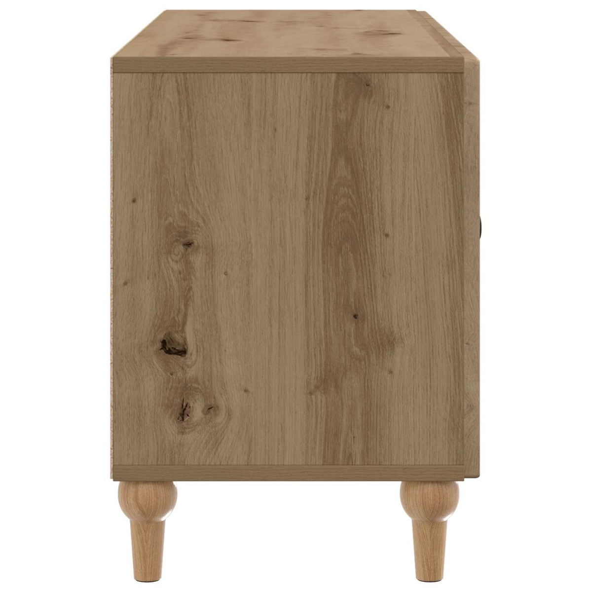 vidaXL Ντουλάπι TV 99 x 34,5 x 50 εκ. Artisan Δρυς Επεξεργασμένο Ξύλο