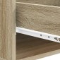 vidaXL Τραπεζάκι σαλονιού με συρτάρι Sonoma Δρυς 49 x 50 x 40 εκ