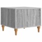 vidaXL Τραπεζάκι σαλονιού με συρτάρι Γκρι Sonoma 49 x 50 x 40 εκ
