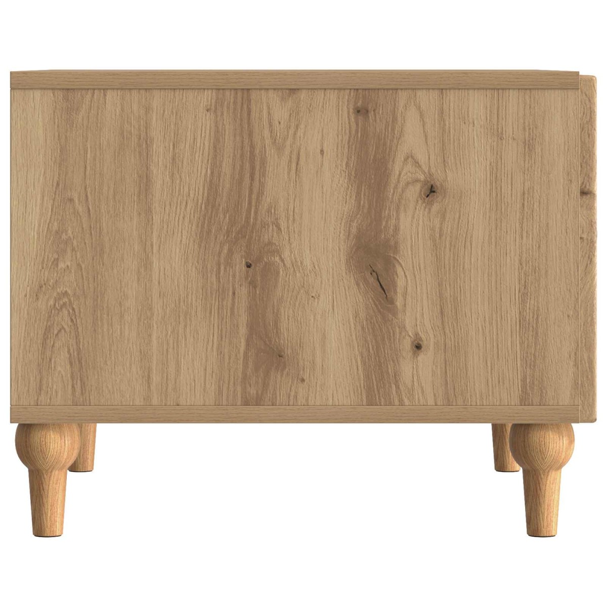 vidaXL Τραπεζάκι σαλονιού Artisan Δρυς 49 x 50 x 40 εκ