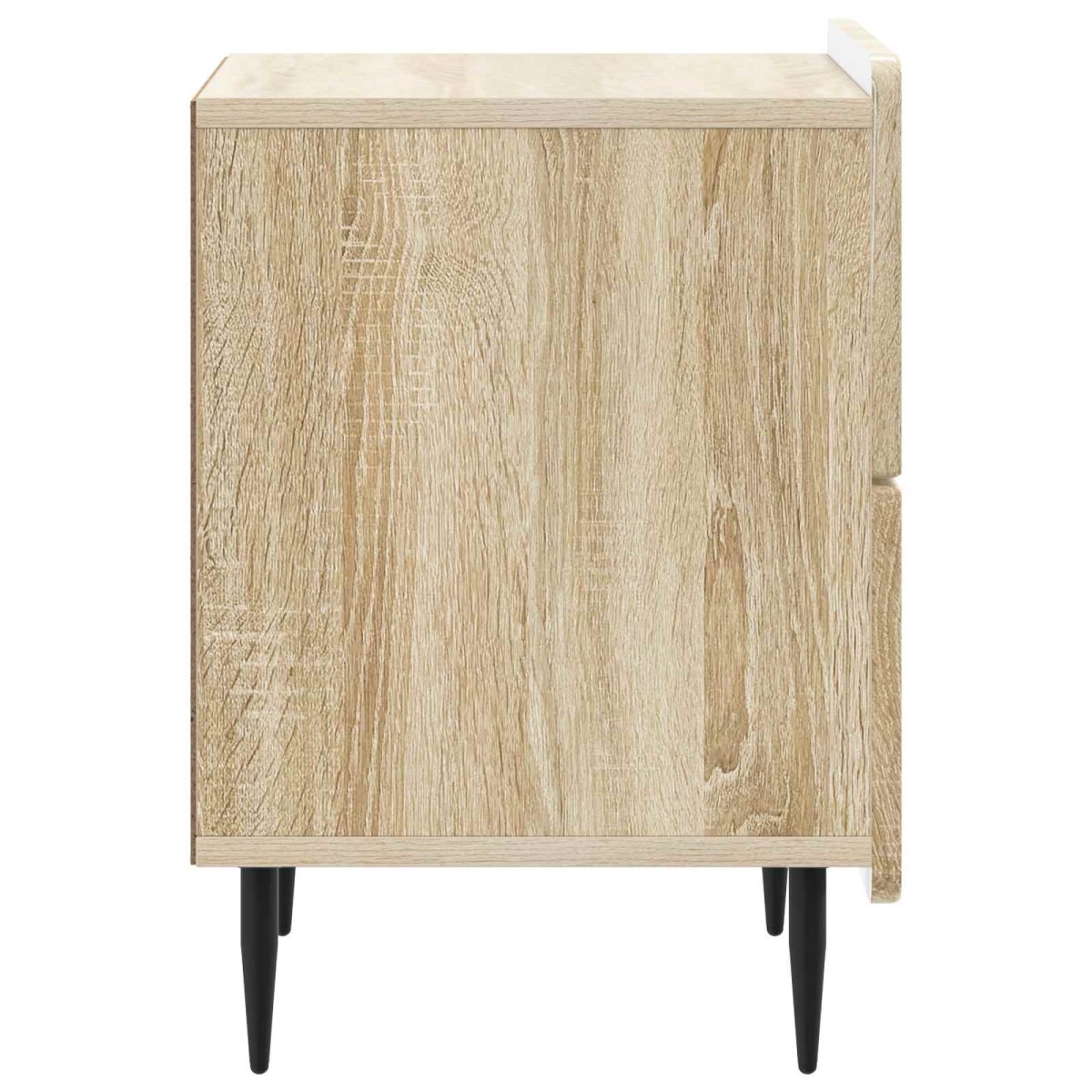 vidaXL Κομοδίνο Sonoma Δρυς 43 x 34,5 x 49,5 εκ Επεξεργασμένο Ξύλο