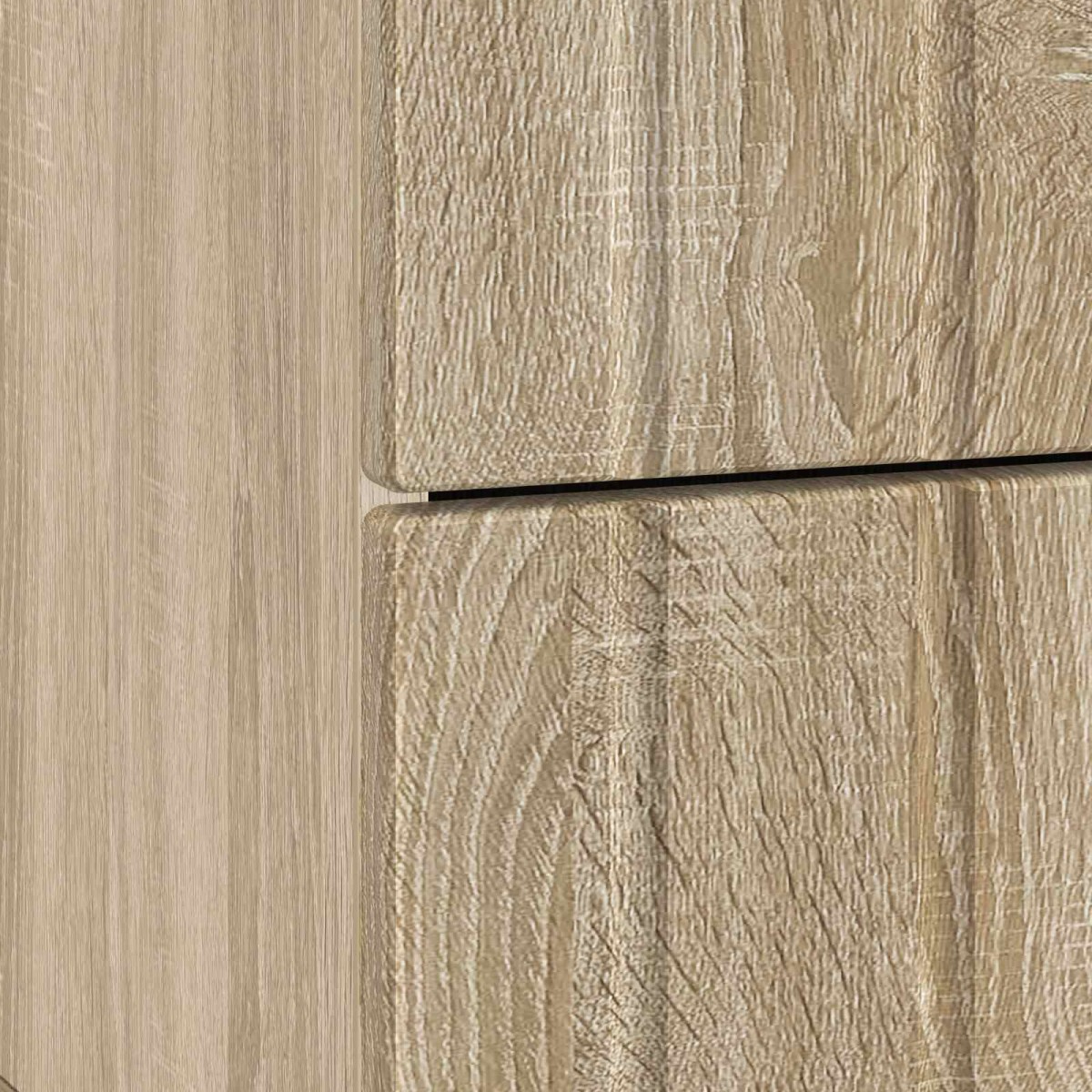 vidaXL Κομοδίνο Sonoma Δρυς 43 x 34,5 x 49,5 εκ Επεξεργασμένο Ξύλο