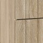 vidaXL Κομοδίνο Sonoma Δρυς 43 x 34,5 x 49,5 εκ Επεξεργασμένο Ξύλο