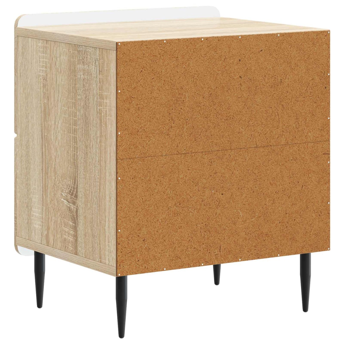 vidaXL Κομοδίνο 2 τεμ. Sonoma Δρυς 43 x 34,5 x 49,5 εκ