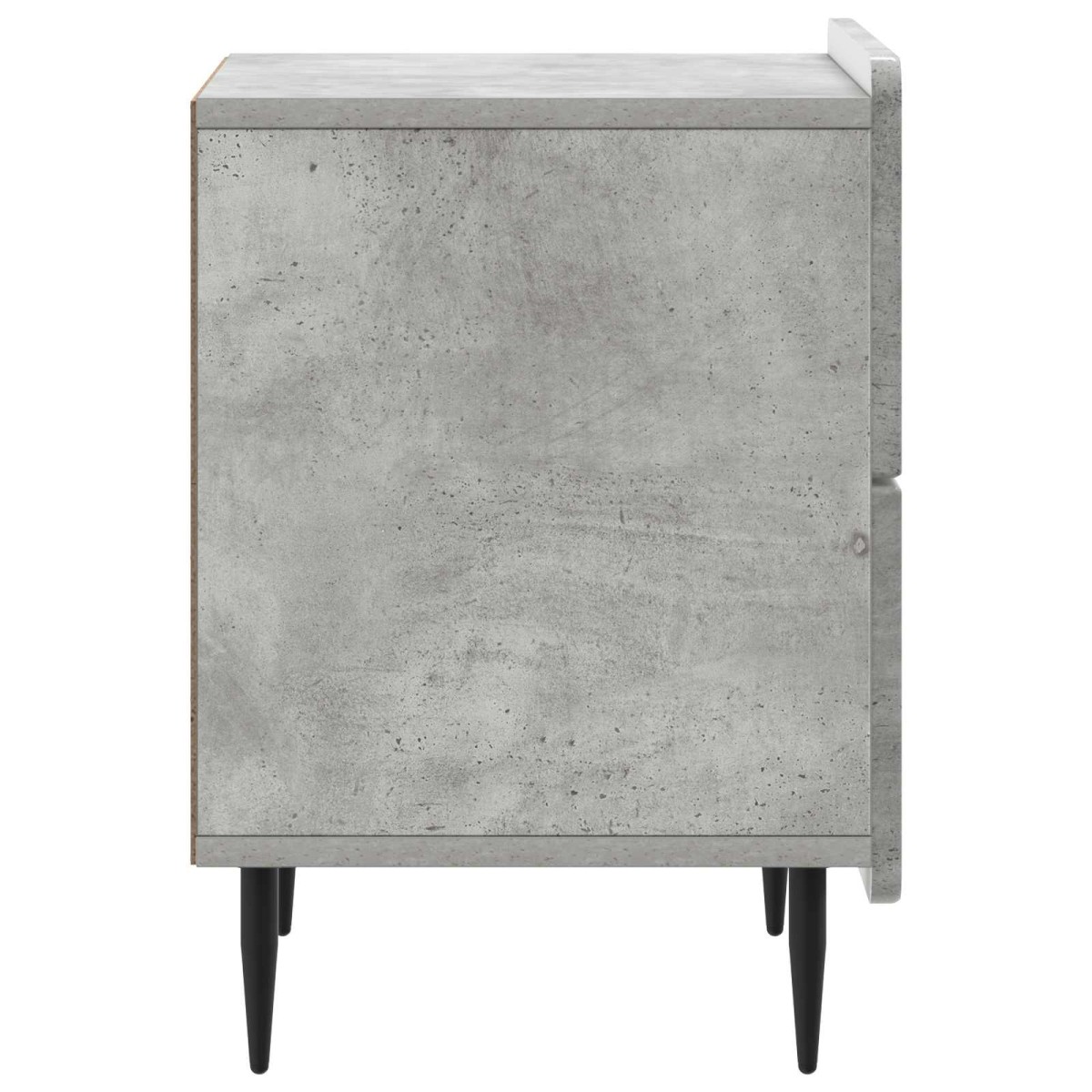 vidaXL Κομοδίνο Γκρι Σκυροδέματος 43 x 34,5 x 49,5 εκ