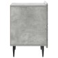 vidaXL Κομοδίνο 2 τεμ. Γκρι Σκυροδέματος 43 x 34,5 x 49,5 εκ