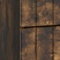 vidaXL Κομοδίνο Καπνισμένο Ξύλο Δρυός 43 x 34,5 x 49,5 εκ