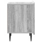 vidaXL Κομοδίνο Γκρι Sonoma 43 x 34,5 x 49,5 εκ Επεξεργασμένο Ξύλο