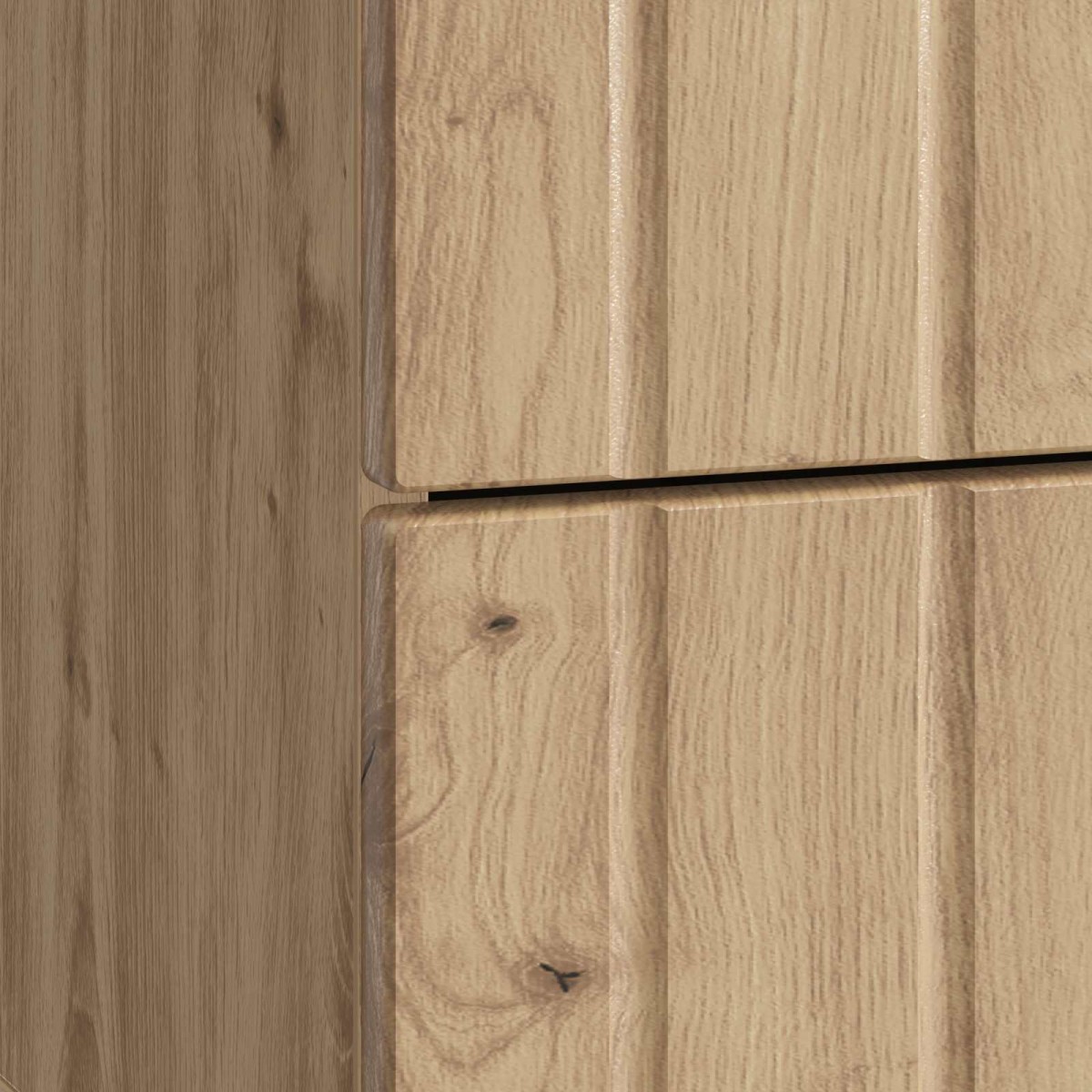 vidaXL Κομοδίνο Artisan Δρυς 43 x 34,5 x 49,5 εκ Επεξεργασμένο Ξύλο