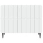 vidaXL Κομοδίνο Λευκό 62 x 34,5 x 49,5 εκ. Επεξεργασμένο Ξύλο