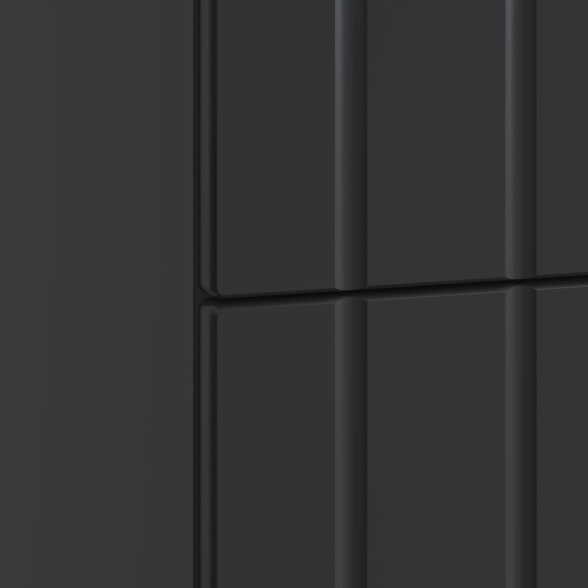 vidaXL Κομοδίνο Μαύρο 62 x 34,5 x 49,5 εκ. Επεξεργασμένο Ξύλο
