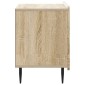 vidaXL Κομοδίνο Sonoma Δρυς 62 x 34,5 x 49,5 εκ. Επεξεργασμένο Ξύλο