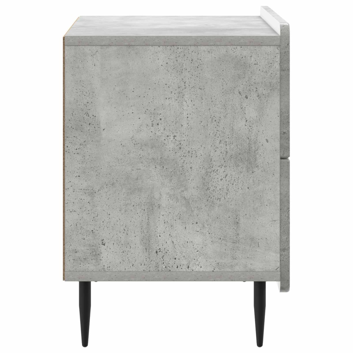 vidaXL Κομοδίνο Γκρι Σκυροδέματος 62 x 34,5 x 49,5 εκ.