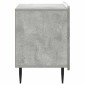 vidaXL Κομοδίνο Γκρι Σκυροδέματος 62 x 34,5 x 49,5 εκ.