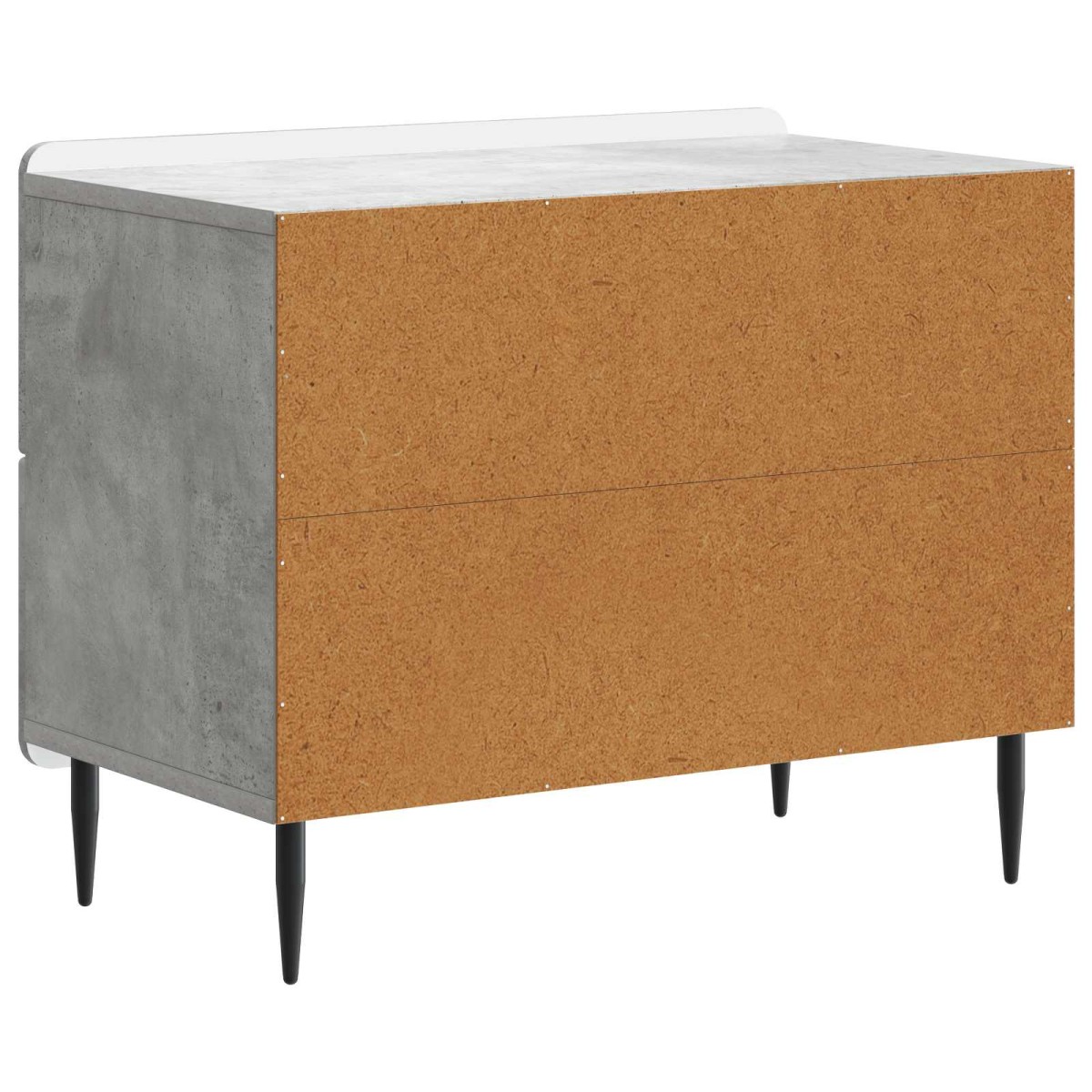 vidaXL Κομοδίνο Γκρι Σκυροδέματος 62 x 34,5 x 49,5 εκ.