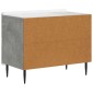 vidaXL Κομοδίνο Γκρι Σκυροδέματος 62 x 34,5 x 49,5 εκ.