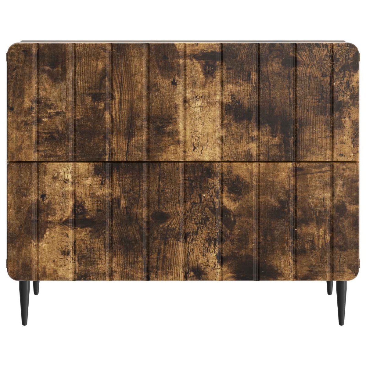 vidaXL Κομοδίνο Καπνισμένο Ξύλο Δρυός 62 x 34,5 x 49,5 εκ.
