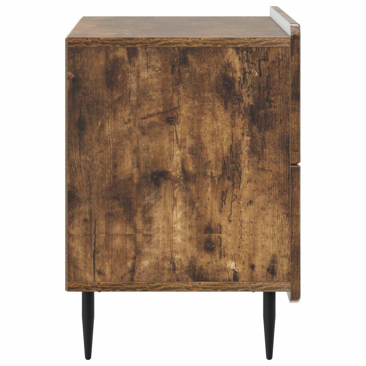 vidaXL Κομοδίνο Καπνισμένο Ξύλο Δρυός 62 x 34,5 x 49,5 εκ.