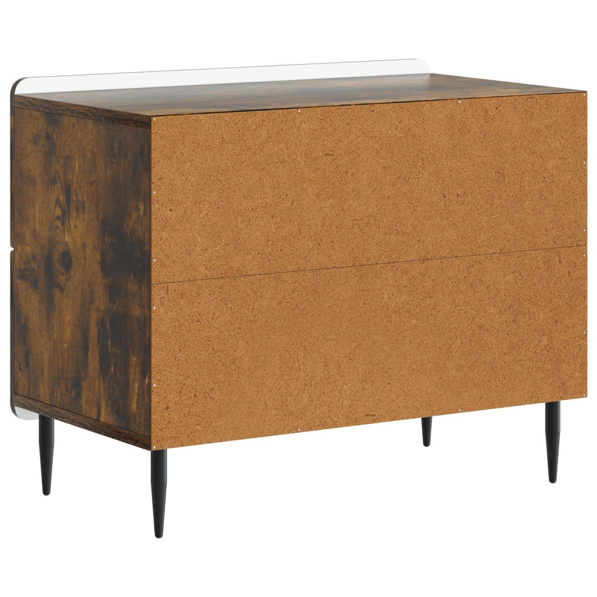 vidaXL Κομοδίνο Καπνισμένο Ξύλο Δρυός 62 x 34,5 x 49,5 εκ.