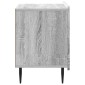 vidaXL Κομοδίνο Γκρι Sonoma 62 x 34,5 x 49,5 εκ. Επεξεργασμένο Ξύλο