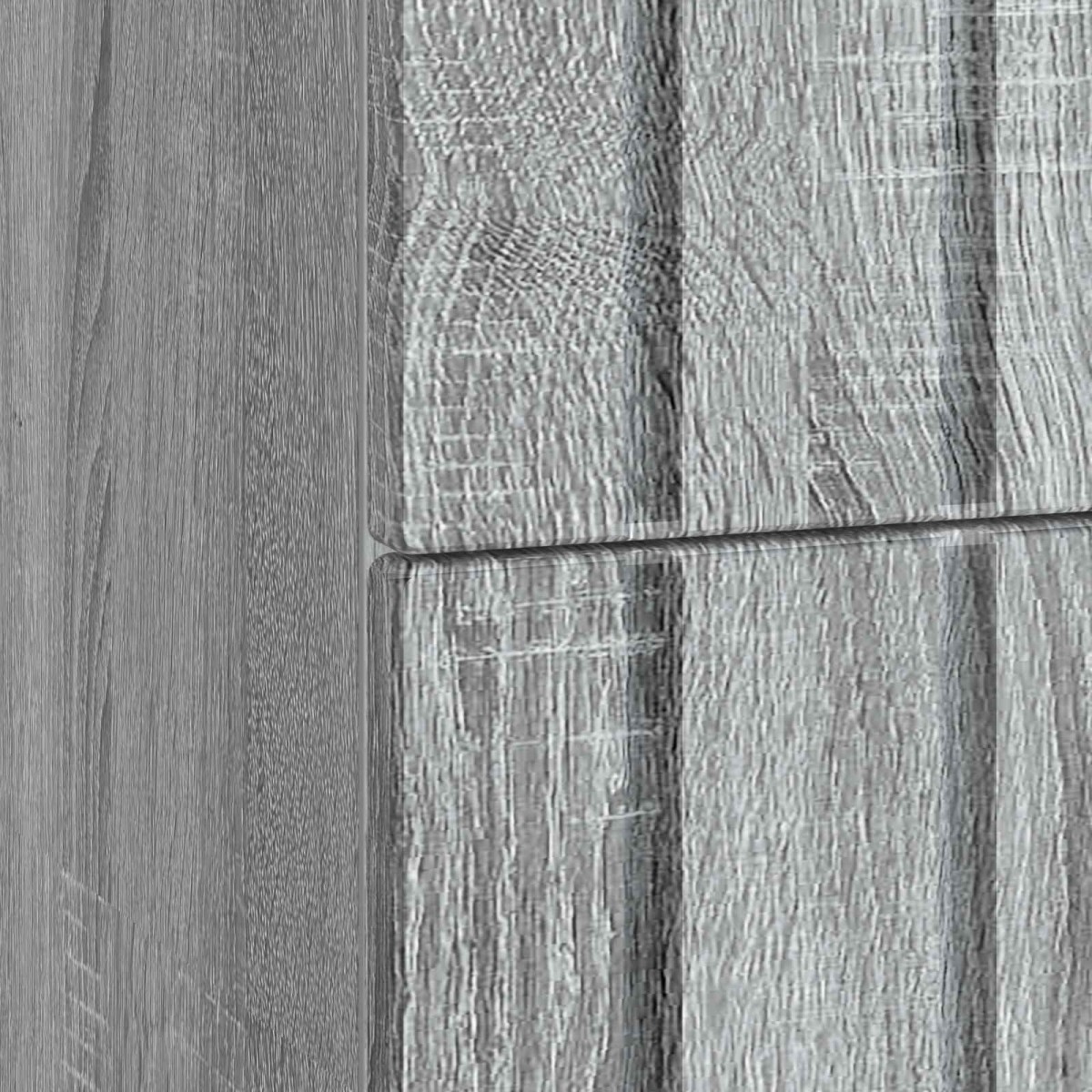 vidaXL Κομοδίνο Γκρι Sonoma 62 x 34,5 x 49,5 εκ. Επεξεργασμένο Ξύλο
