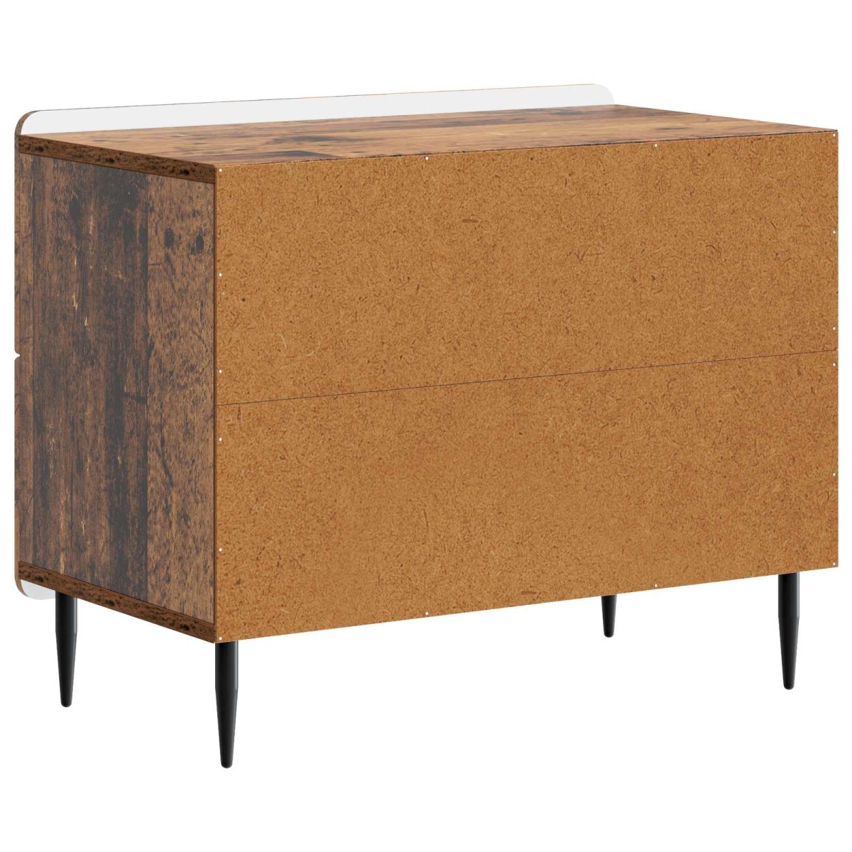 vidaXL Κομοδίνο Παλαιωμένο ξύλο 62 x 34,5 x 49,5 εκ.