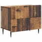 vidaXL Κομοδίνο Παλαιωμένο ξύλο 62 x 34,5 x 49,5 εκ.