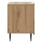 vidaXL Κομοδίνο Artisan Δρυς 62 x 34,5 x 49,5 εκ. Επεξεργασμένο Ξύλο
