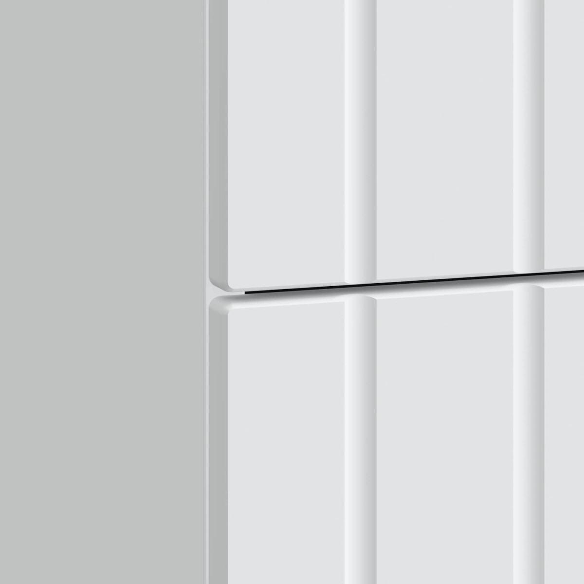 vidaXL Κομοδίνο με συρτάρι Λευκό 43x 41 x 68 εκ Επεξεργασμένο Ξύλο