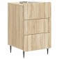 vidaXL Κομοδίνο Sonoma Δρυς 43x 41 x 68 εκ Επεξεργασμένο Ξύλο