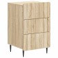 vidaXL Κομοδίνο Sonoma Δρυς 43x 41 x 68 εκ Επεξεργασμένο Ξύλο