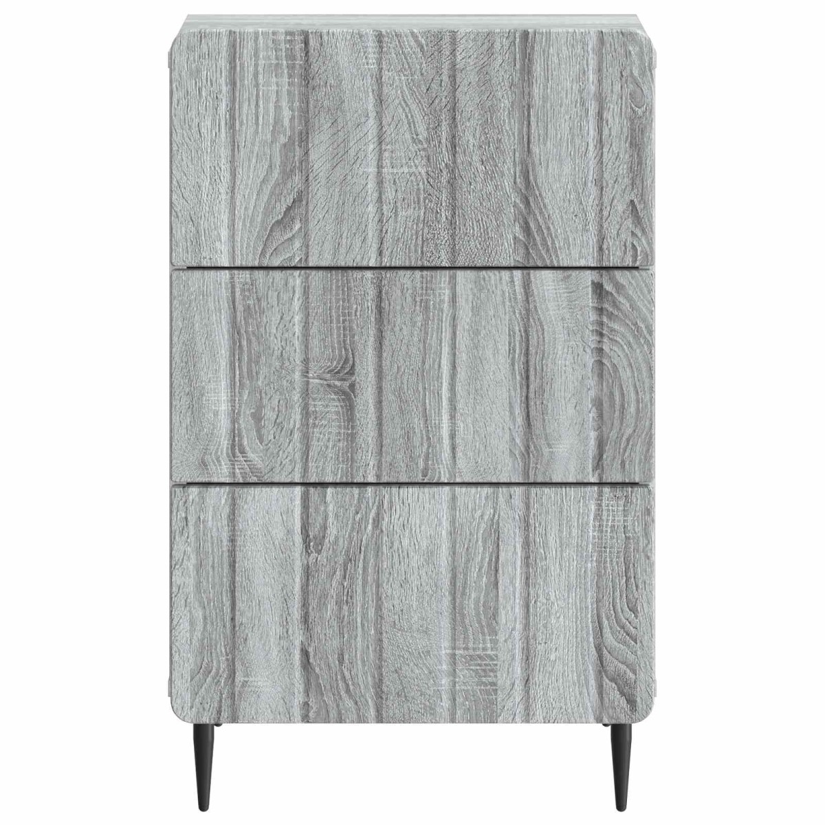 vidaXL Κομοδίνο Γκρι Sonoma 43x 41 x 68 εκ Επεξεργασμένο Ξύλο