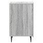 vidaXL Κομοδίνο Γκρι Sonoma 43x 41 x 68 εκ Επεξεργασμένο Ξύλο